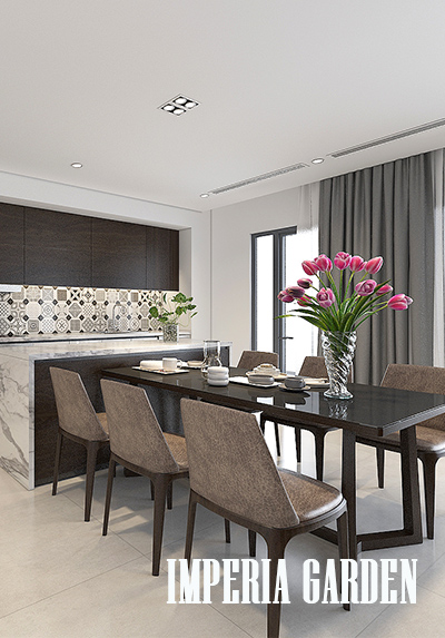  Thiết kế và thi công nội thất tại chung cư Imperia Garden phong cách hiện đại