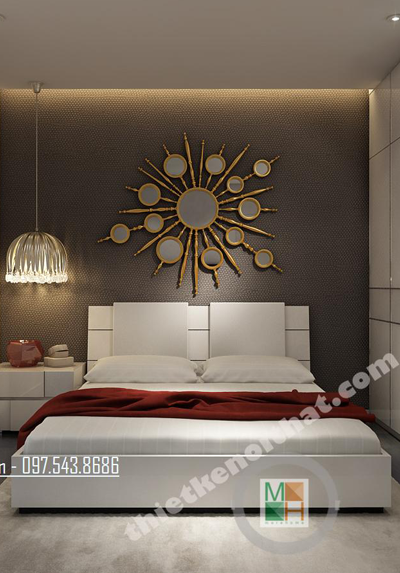  Thiết kế nội thất chung cư Golden Palace Mễ Trì - Chị Hà
