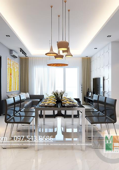  Chung cư cao cấp Golden Palace căn 128m2 - Nhà Anh Chung