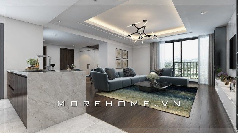 Bên cạnh công năng chính bộ sofa còn là không gian lý tưởng cho các thành viên trong gia đình đọc sách nghỉ ngơi và thư giãn.